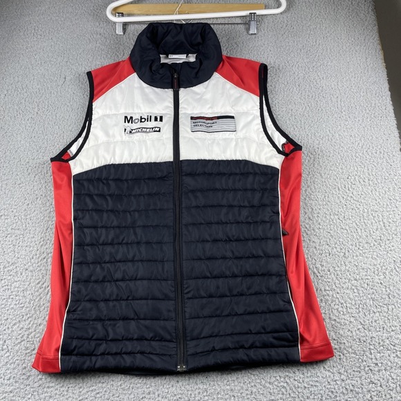 Porsche Gilet Mens Small Drivers Selection Motorsport Vest Racer Mobil1 Michelin